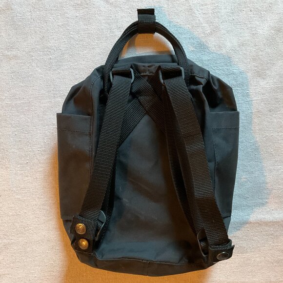 Fjallraven Kånken Mini 7L Backpack, Black, 23561 - Picture 11 of 12